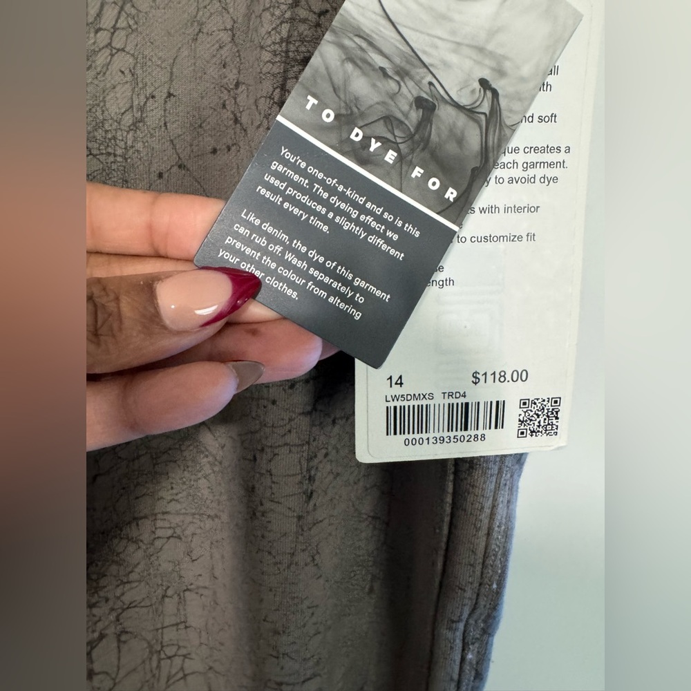 lululemon athletica WARM DOWN JOGGER THREAD DYE sz 14 retail $118 - Picture 4 of 5